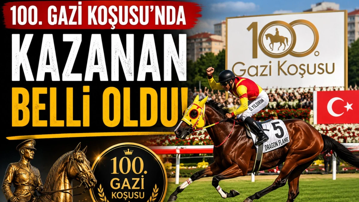 100. Gazi Koşusu'nda kazanan belli oldu! 