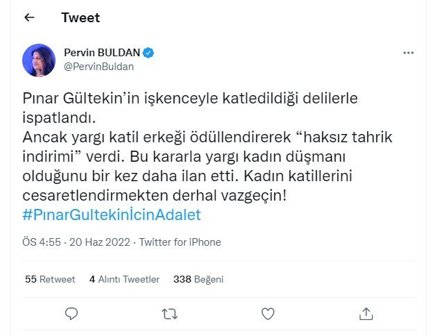 Pınar Gültekin'i vahşice katleden Cemal Metin Avcı'ya 'haksız tahrik' indirimi sosyal medyada isyan çıktı