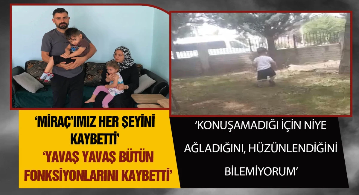 3,5 yaşındaki MLD hastası Mira&ccedil;, konuşma yetisini de kaybetti