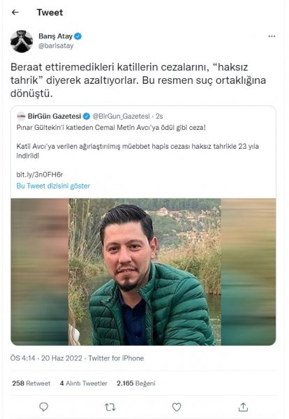 Pınar Gültekin'i vahşice katleden Cemal Metin Avcı'ya 'haksız tahrik' indirimi sosyal medyada isyan çıktı