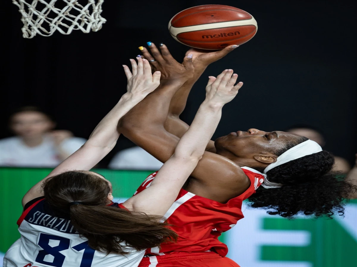 A Kadın Milli Basketbol Takımı, Rusya’yı yendi