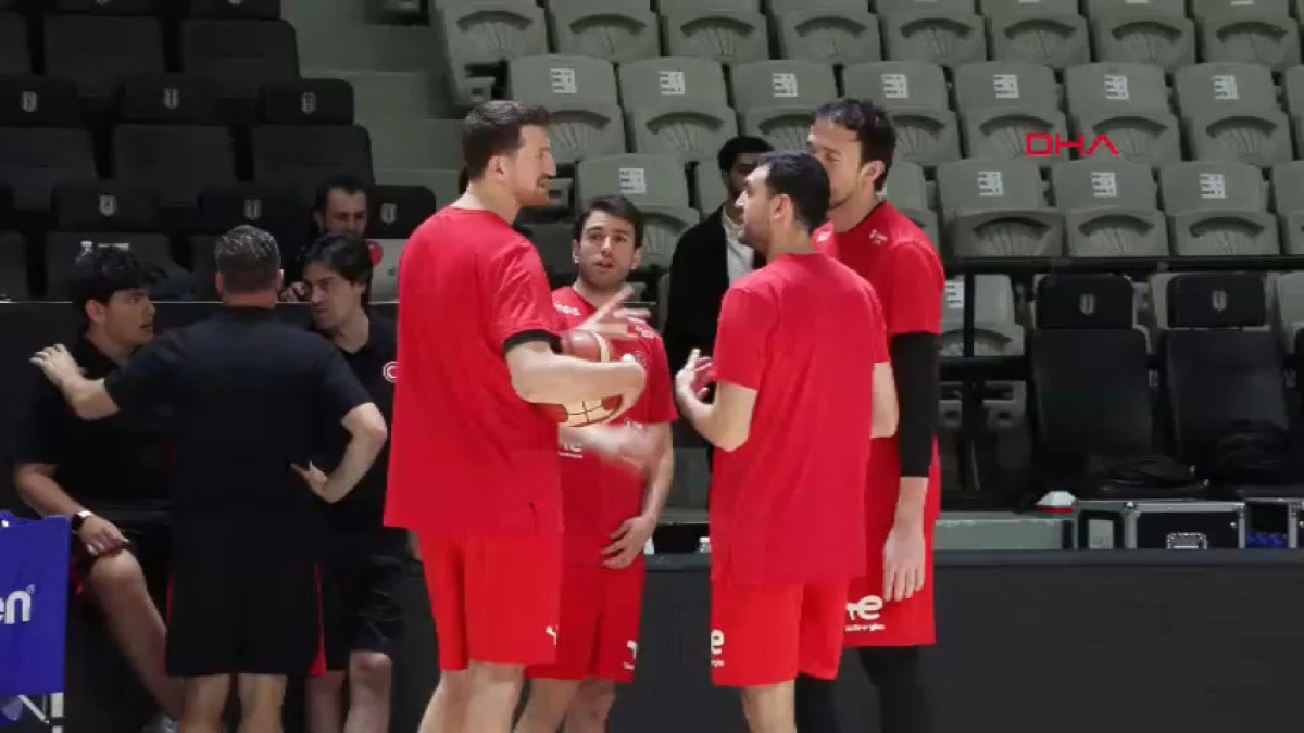 A Milli Erkek Basketbol Takımı, D&uuml;nya Kupası Elemeleri hazırlıklarını s&uuml;rd&uuml;rd&uuml;