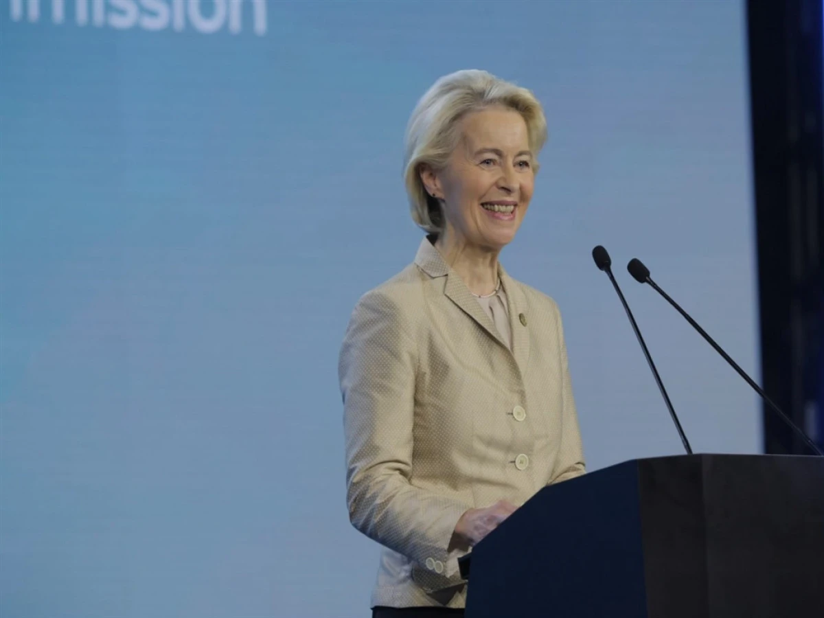 AB Komisyonu Başkanı von der Leyen'den İsrail ile L&uuml;bnan arasındaki anlaşmaya destek