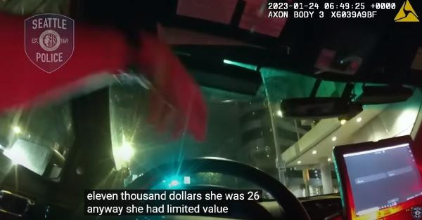ABD polisi, kazada hayatını kaybeden kadınla böyle alay etti