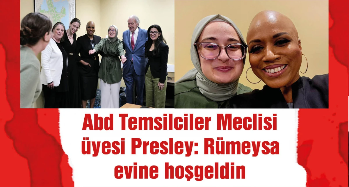 ABD Temsilciler Meclisi üyesi Pressley’den Rümeysa Öztürk paylaşımı