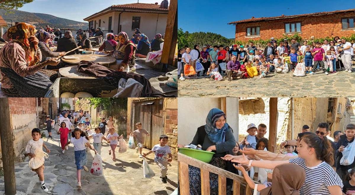 ‘Adak toplama’ geleneği 7 asırdır yaşatılıyor; çocuklar kapı kapı dolaşıp şeker ve tatlı topluyor