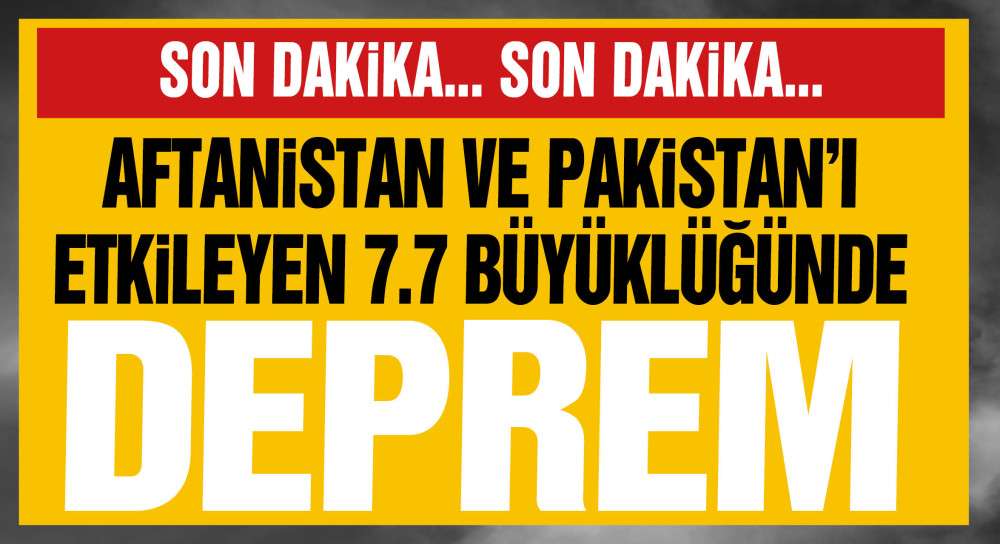 Afganistan’da büyük deprem: Ölü ve yaralılar var