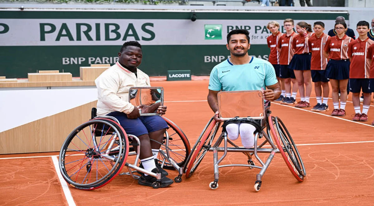 Ahmet Kaplan Roland Garros Quad kategorisinde ikinci oldu