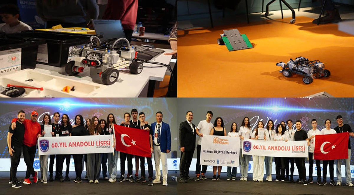 Akran eğitimiyle kurulan lise robotik takımı, D&uuml;nya Şampiyonası'nda