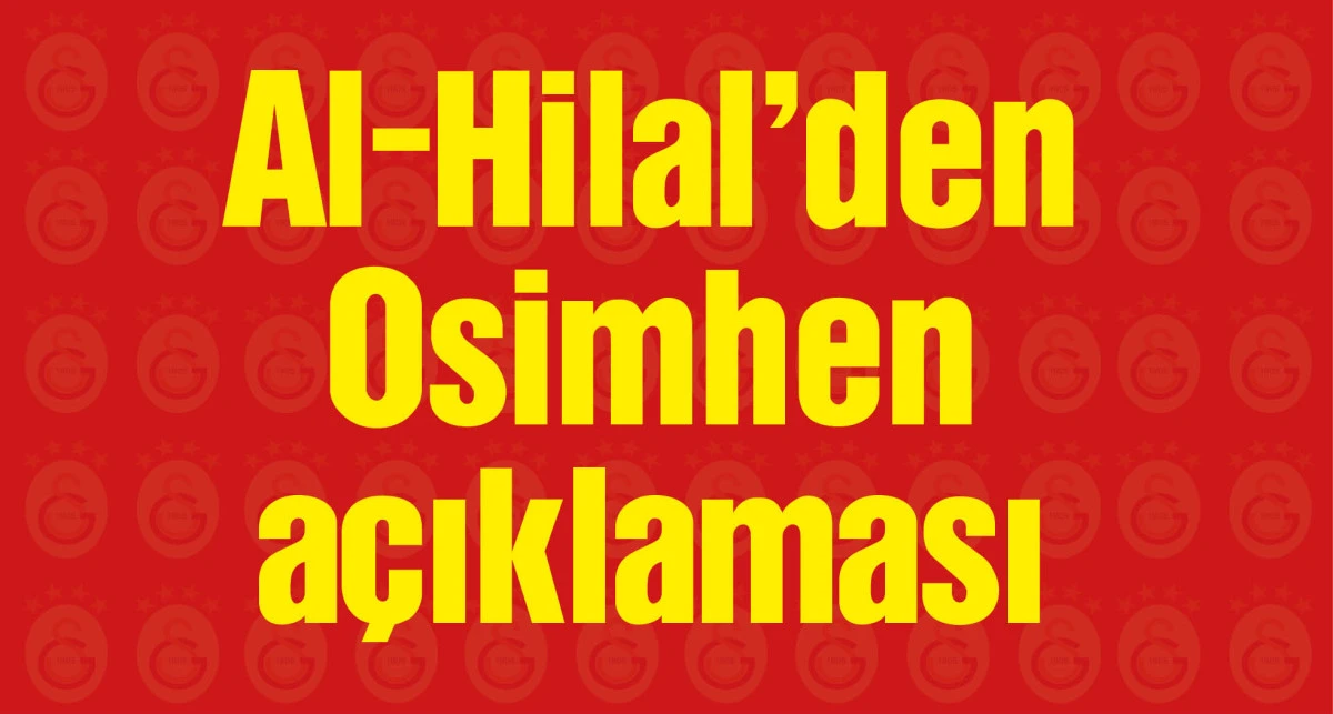 Al-Hilal CEO’su Esteve Calzada’dan Victor Osimhen açıklaması