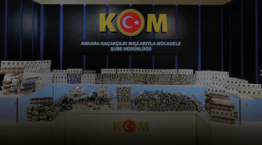  Ankara'da 2 milyon 130 bin makaron ele geçirildi: 4 gözaltı