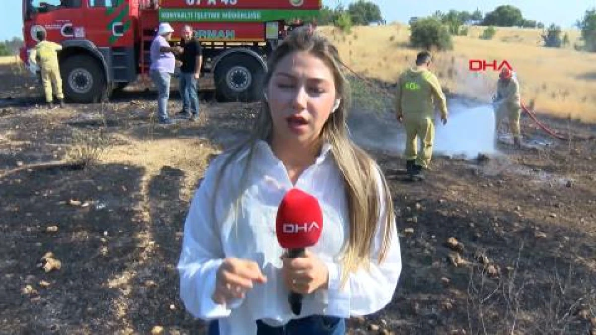 Antalya'daki orman yangını kontrol altına alındı