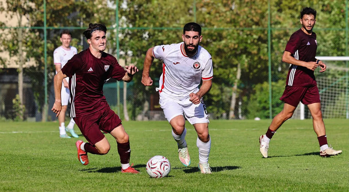 Arca &Ccedil;orum FK ile Bandırmaspor hazırlık ma&ccedil;ında berabere kaldı