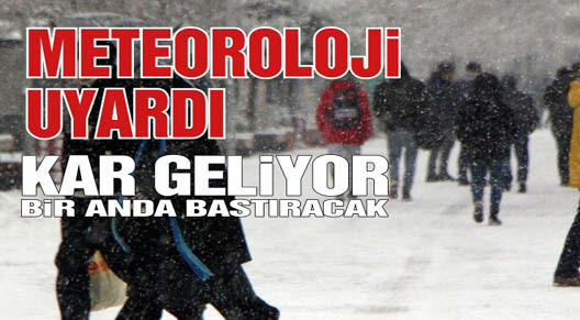 Atkıları, bereleri hazırlayın! İstanbul'a kar geri dönüyor