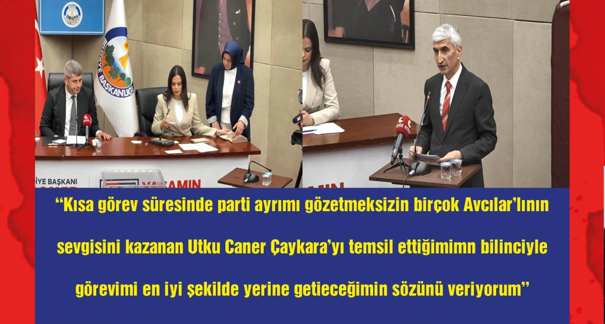 Avcılar'da Belediyesi'nde başkanvekilliğine Yüksel Can seçildi