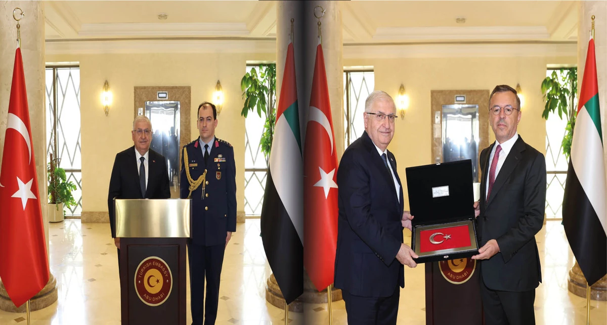 Bakan Güler, Abu Dabi Büyükelçiliği’ni ziyaret etti