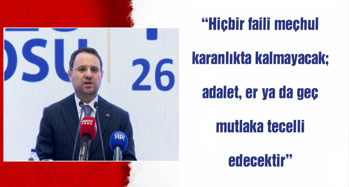 Bakan G&uuml;rlek: Faili Me&ccedil;hul Su&ccedil;ları Araştırma Daire Başkanlığı&rsquo;nın &ccedil;alışmalarıyla 19 cinayet aydınlatıldı