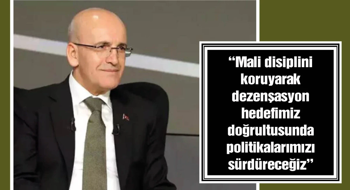 Bakan Şimşek: B&uuml;t&ccedil;e a&ccedil;ığı 38 milyar TL iyileşti