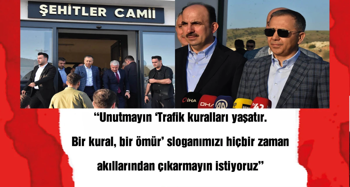 Bakan Yerlikaya'dan bayramda trafiğe çıkacak sürücülere uyarı