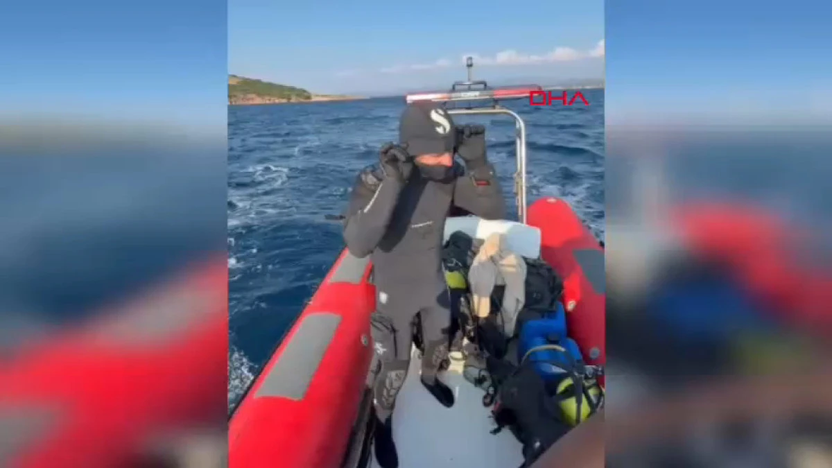 Balıkesir&rsquo;de denizde kaybolan gencin cansız bedenine ulaşıldı