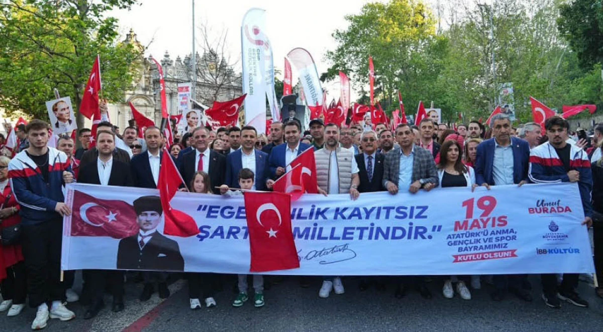 Beşiktaş Belediyesi 19 Mayıs’ı ‘Gençlik Festivali’yle kutladı