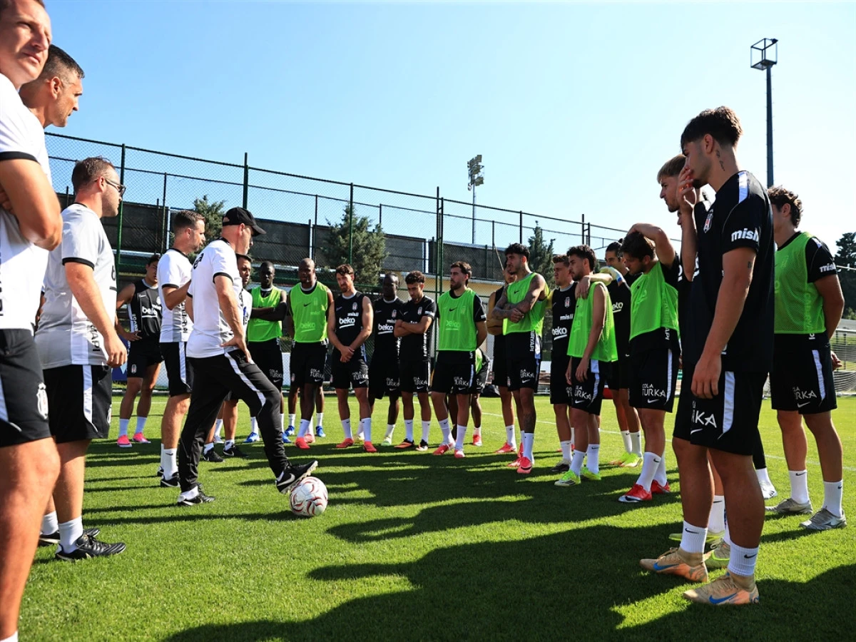 Beşiktaş, Midtjylland ma&ccedil;ının hazırlıklarına devam etti