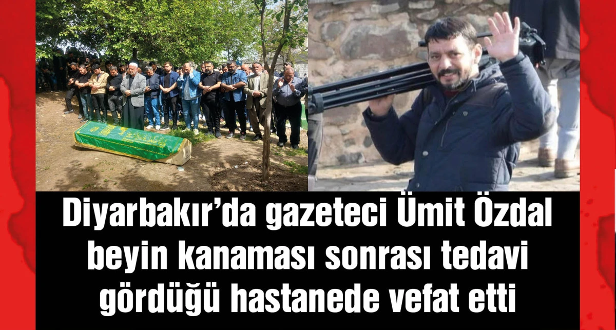 Beyin kanaması geçiren gazeteci, 52 günlük yaşam mücadelesini kaybetti