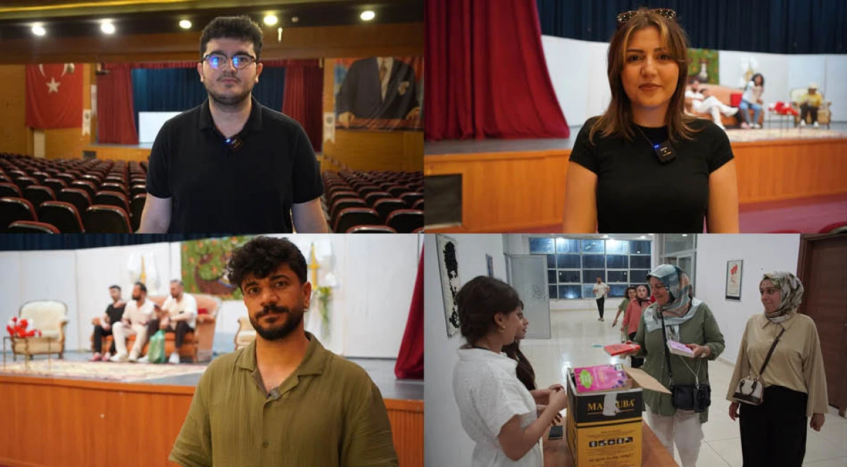 Bilet yerine kitap bağışıyla tiyatro izlediler