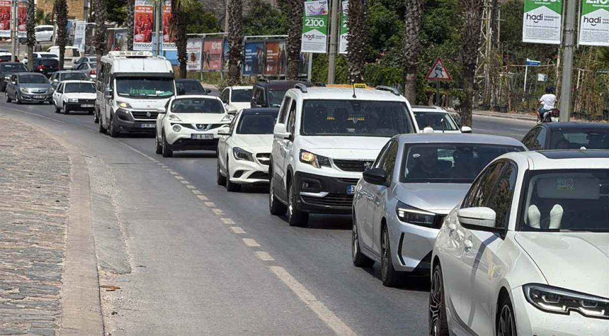 Bodrum'da bayram tatili dönüşü başladı