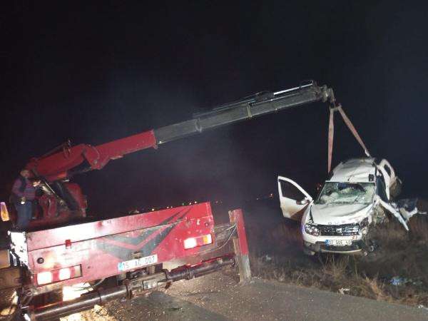 Burdur'da trafik kazası 1 ölü, 4 yaralı