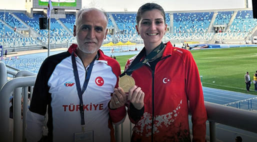 Bursalı sporcu, Akdeniz Oyunları'nda altın madalya kazandı