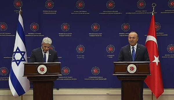 Çavuşoğlu: İsrail'le diplomatik temsil düzeyimizin büyükelçi seviyesine çıkarılması için çalışmaları başlattık
