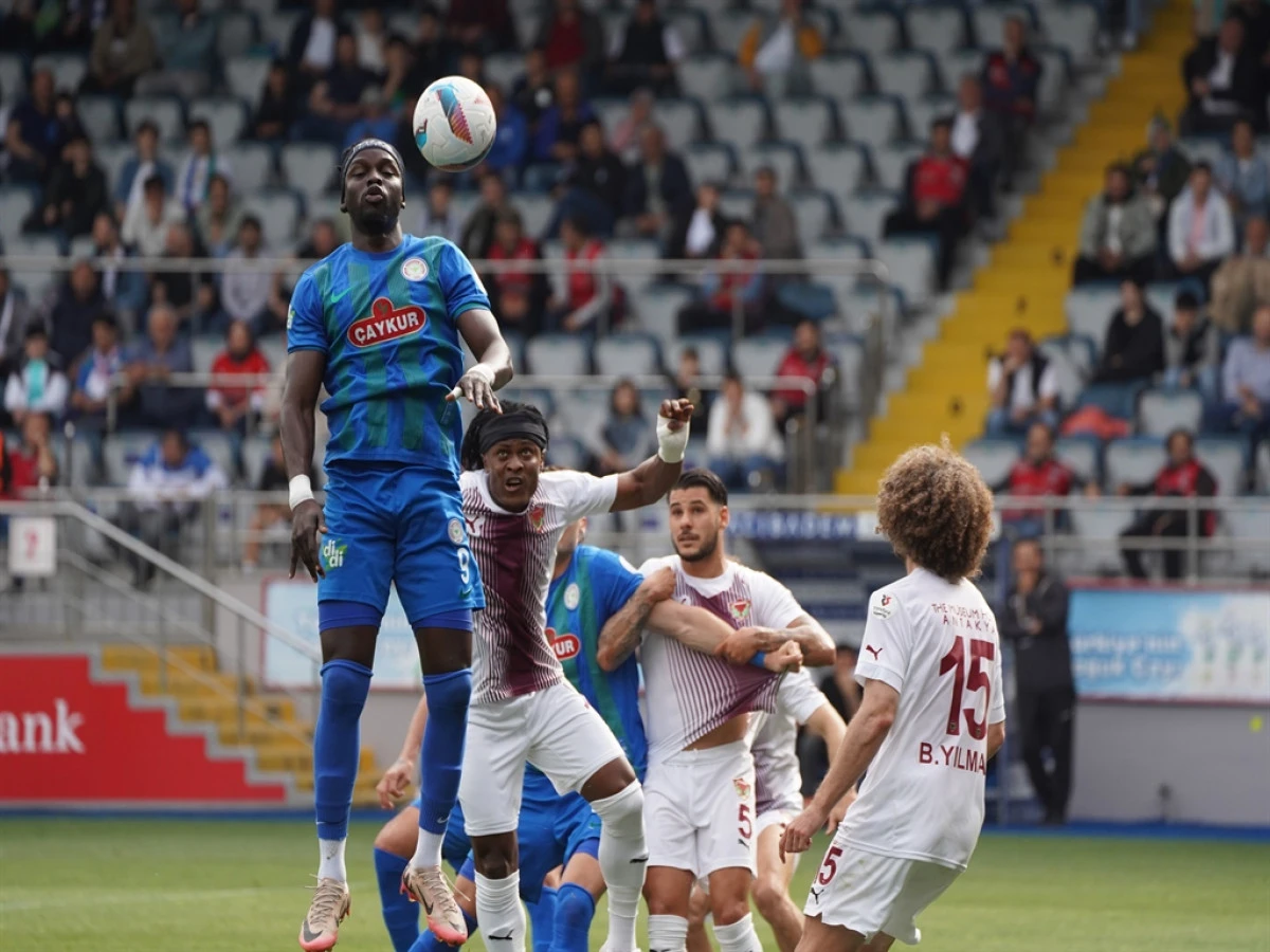 Çaykur Rizespor - Hatayspor: 5-2