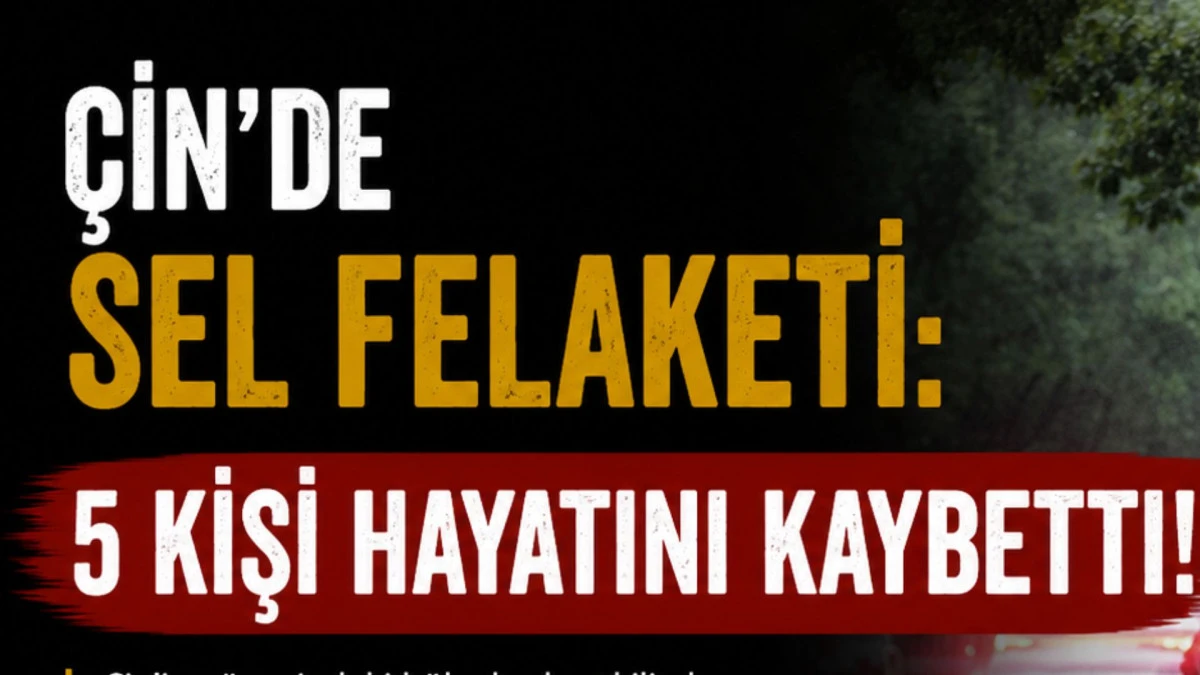 &Ccedil;in'de sel: 5 &ouml;l&uuml;