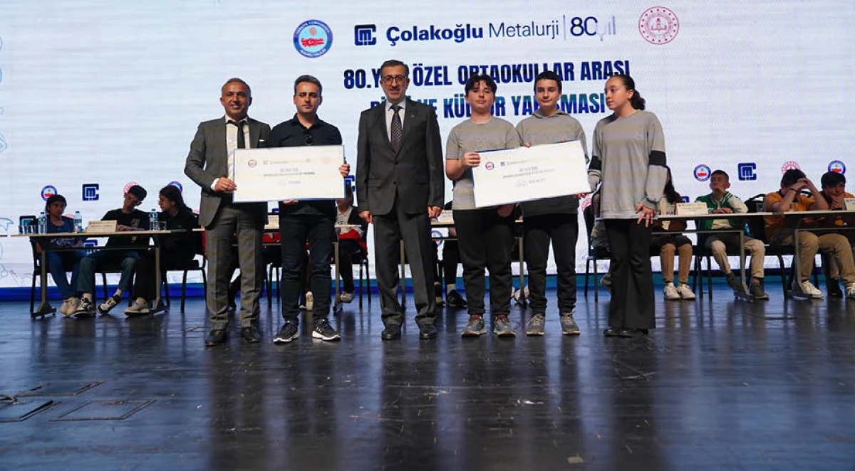 Çolakoğlu Metalurji 80'inci yılına özel, bilgi yarışması düzenledi