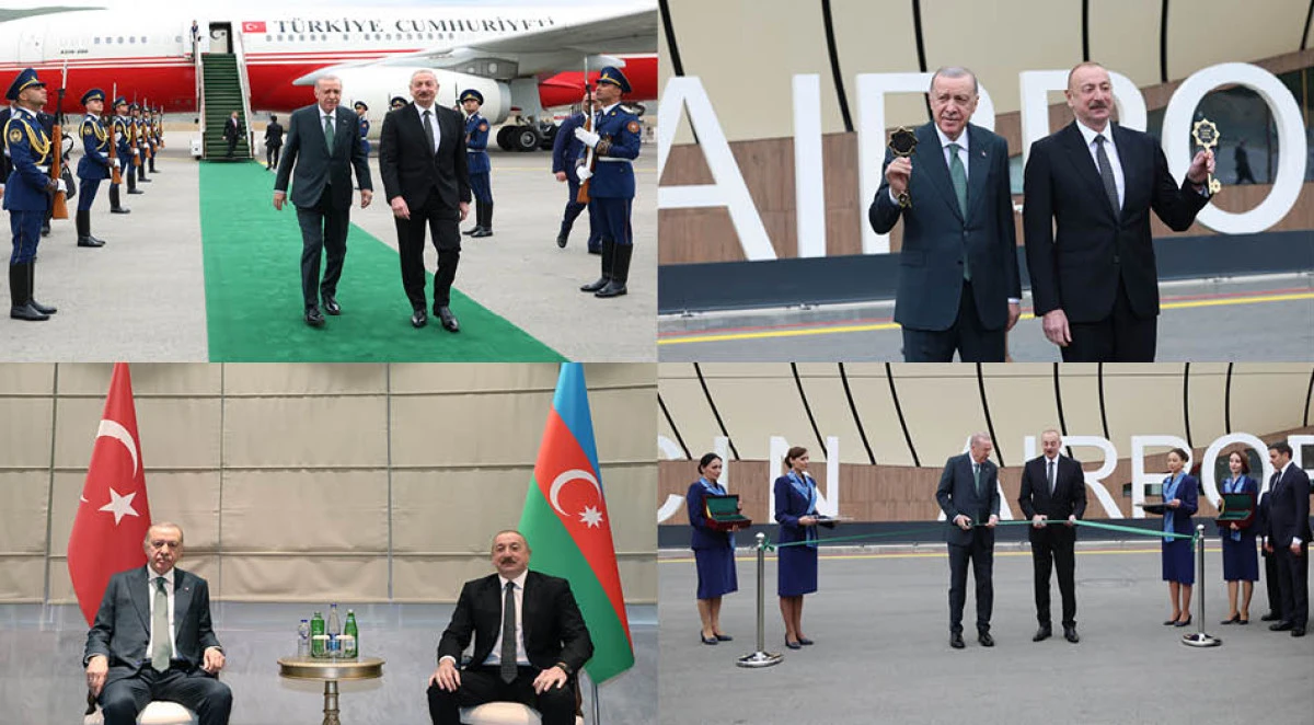 Cumhurbaşkanı Erdoğan, Azerbaycan'da
