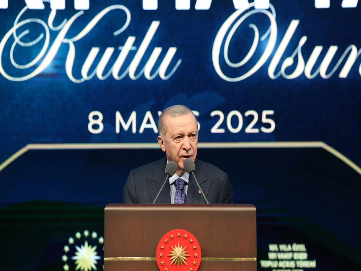 Cumhurbaşkanı Erdoğan: Evliliğin kolaylaştırılması, teşvik edilmesi, önündeki engellerin kaldırılması lazım