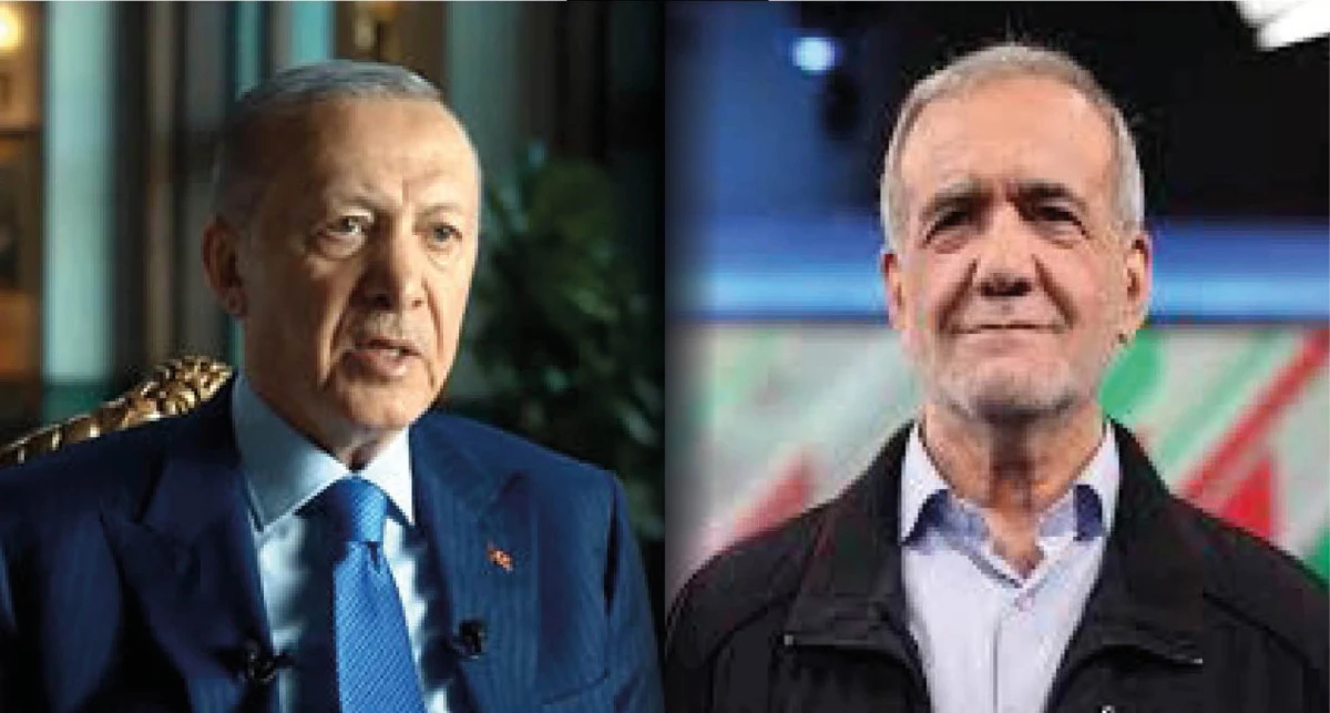 Cumhurbaşkanı Erdoğan, İran Cumhurbaşkanı Pezeşkiyan ile görüştü