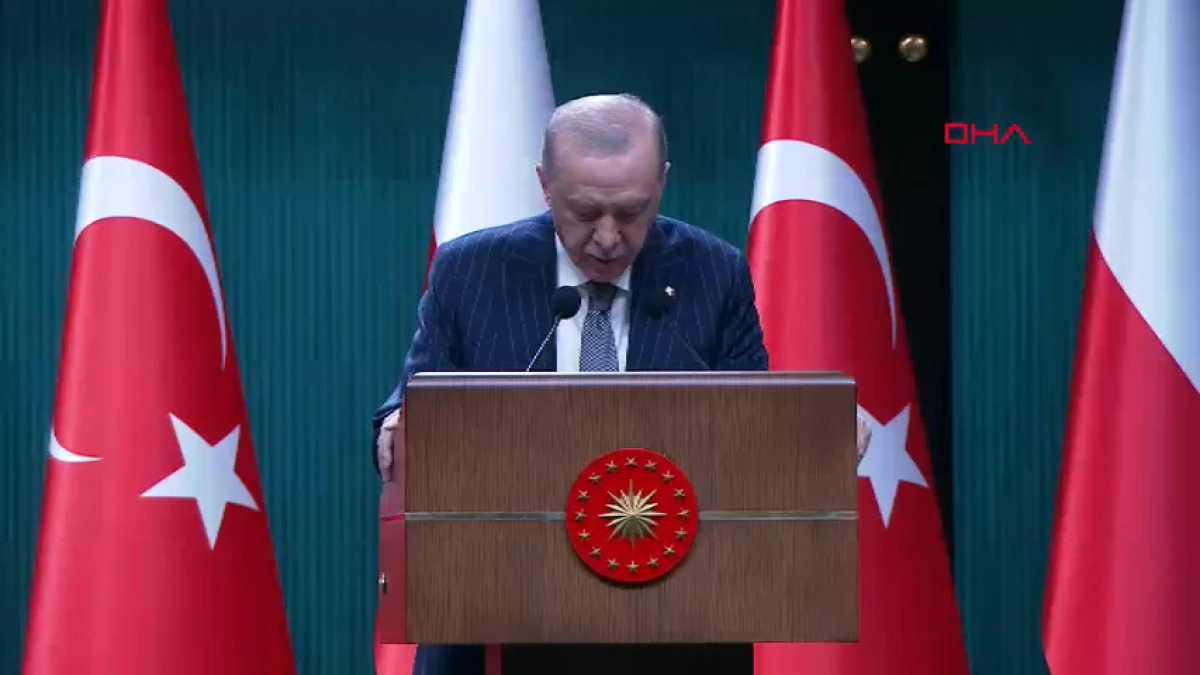 Cumhurbaşkanı Erdoğan, Polonya Cumhurbaşkanı Nawrocki'yi resmi t&ouml;renle karşıladı