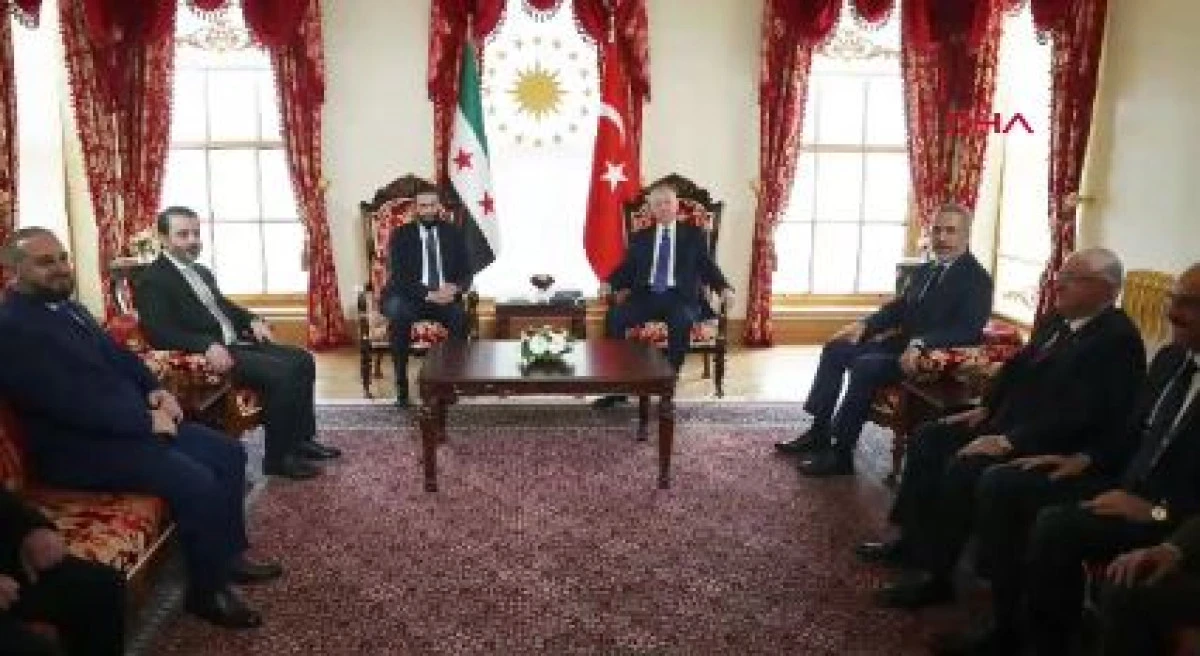 Cumhurbaşkanı Erdoğan, Suriye Cumhurbaşkanı Ahmed Şara ile görüştü
