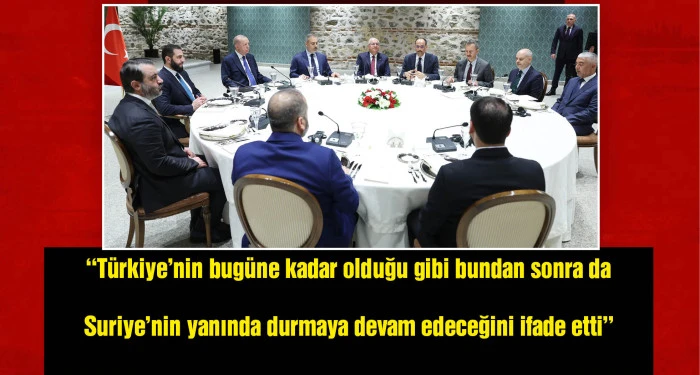 Cumhurbaşkanı Erdoğan, Suriye Cumhurbaşkanı Ahmed Şara ile görüştü