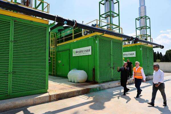 Denizli'nin &ccedil;&ouml;pleri 15 bin hane i&ccedil;in elektrik oluyor