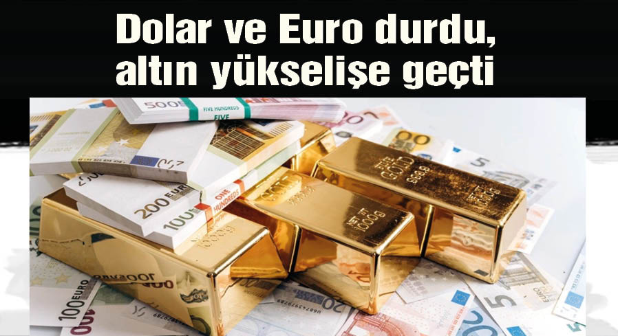 Dolar ve Euro durdu, altın yükselişe geçti
