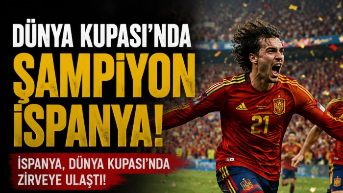 D&uuml;nya Kupası Finali: İspanya - Arjantin