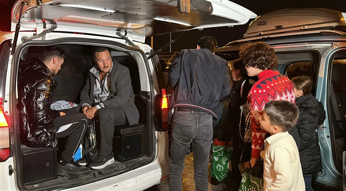 Edirne’de 18 kaçak göçmen yakalandı
