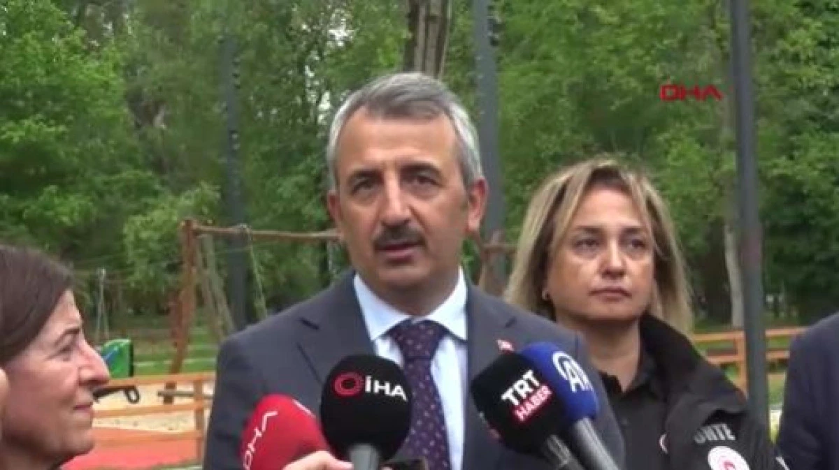 Edirne'de yapımı tamamlanan millet bahçesi, ay sonunda açılacak