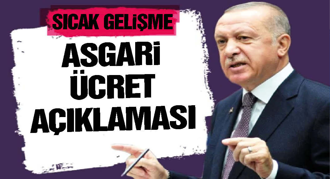 Erdoğan'dan asgari ücrete ara zamda kötü haber