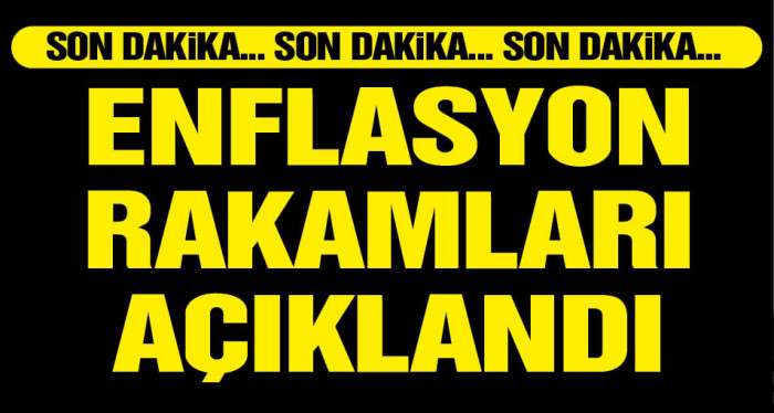 Eylül ayı enflasyon verileri açıklandı