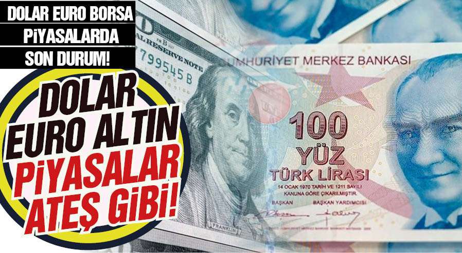 Faiz piyasaları kavurdu... İşte dolar ve euroda son durum