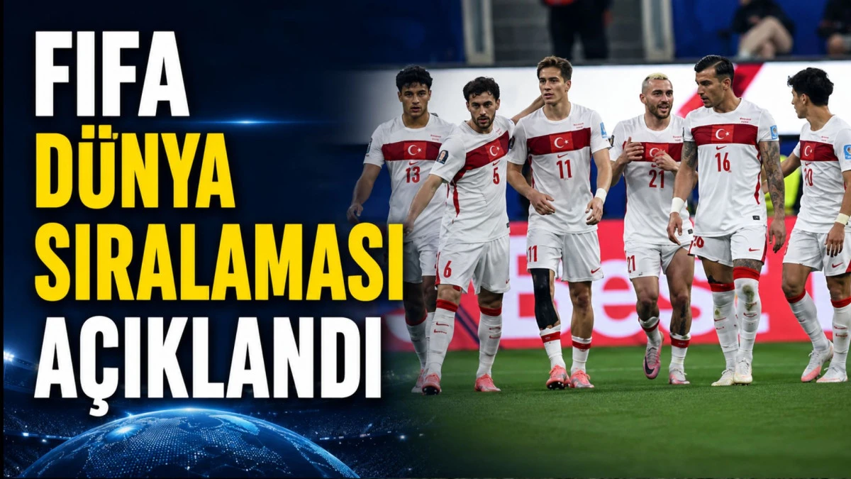FIFA D&uuml;nya sıralaması a&ccedil;ıklandı